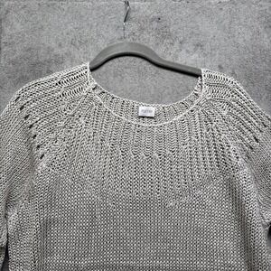 Poetry Sweater Women's Large 40/42 Pullover Beige Linen‎ Lagenlook Fisherman